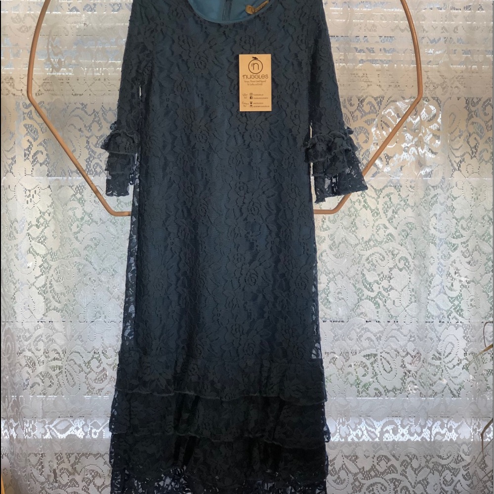 Girls modest dress NUGGLES size 8 NWT